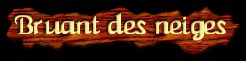 [Bruant des Neiges]